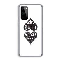 Big butt bigger heart: OnePlus 9 Pro Transparant Hoesje
