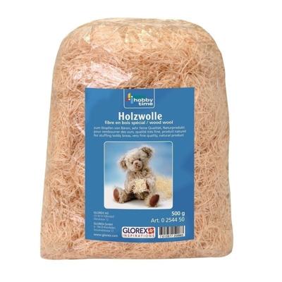 Naturel houtwol 500 gram - Vulmateriaal - wijnkisten - kerstpakketten - cadeauverpakkingen