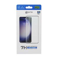 Prio 3D Samsung Galaxy S24 Glazen Screenprotector - Zwart - thumbnail