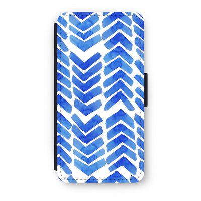 Blauwe pijlen: iPhone 8 Plus Flip Hoesje