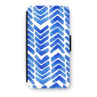 Blauwe pijlen: iPhone 8 Plus Flip Hoesje