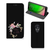 Motorola Moto G7 Play Magnet Case Boho Text - thumbnail