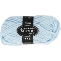 Creativ Company Fantasia acrylgaren, l: 35 m, maxi, lichtblauw, 50 gr/ 1 bol