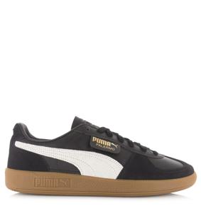 Puma Puma - Palermo Lth Black Feather Gray Gu Zwart Leer Lage sneakers Unisex