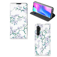 Xiaomi Mi Note 10 Lite Uniek Smart Cover Blossom White - thumbnail