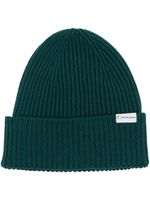 Woolrich bonnet nervuré à étiquette logo - Vert - thumbnail