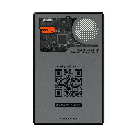 Rolling Square AirCard Pro Dual Bluetooth Tracker - Werkt met Find my - Voor aan je Sleutelbos - Extra Luid