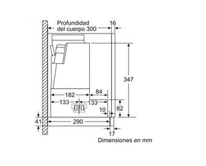 Siemens iQ300 LI67SA531 afzuigkap 399 m³/uur Onderbouw Zilver A