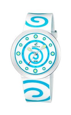 Horlogeband Calypso K6051-1 Rubber Wit