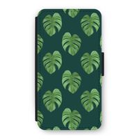 Monstera leaves: iPhone 11 Pro Flip Hoesje