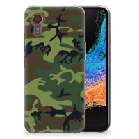 Samsung Galaxy Xcover 7 | TPU bumper | Army Dark