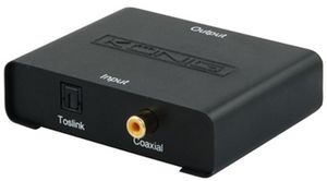 S/PDIF digitaal naar analoog audio omvormer