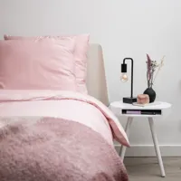 Bamboe Dekbedovertrekset Roze 240x220 Cm 60x70 Cm