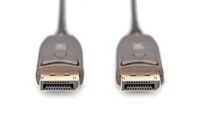 Digitus AK-340107-150-S DisplayPort-kabel DisplayPort / Glasvezel Aansluitkabel DisplayPort-stekker, DisplayPort-stekker 15.00 m Zwart 8K UHD - thumbnail