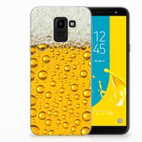 Samsung Galaxy J6 2018 Siliconen Case Bier - thumbnail