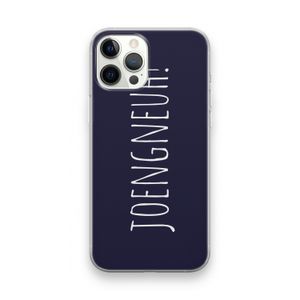Joengneuh!: iPhone 12 Pro Max Transparant Hoesje