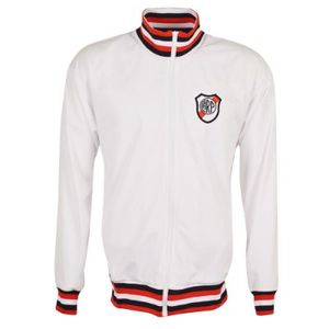 River Plate Retro Trainingsjack - Wit