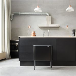 Brabantia 315824 vuilnisbak 36 l Rechthoekig Kunststof Zwart