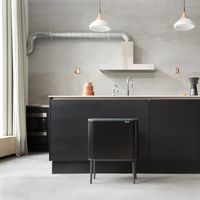 Brabantia 315824 vuilnisbak 36 l Rechthoekig Kunststof Zwart - thumbnail