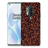 OnePlus 8 Pro Siliconen Case Koffiebonen - thumbnail