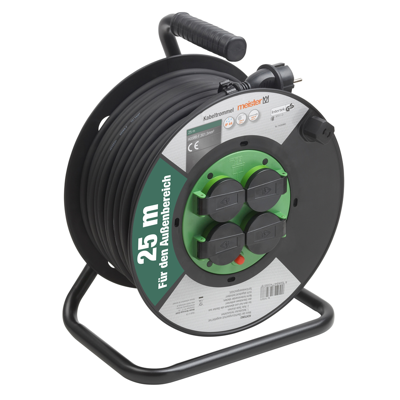 Meister Kabelhaspel H05Rr Ip44 25M - WU7435860