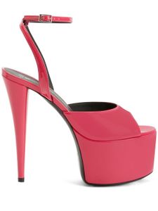 Giuseppe Zanotti sandales Aida à plateforme - Rose