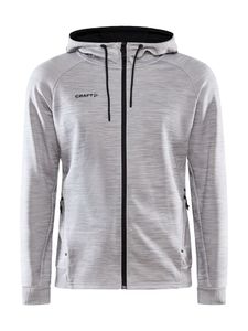 Craft 1909132 Adv Unify Fz Hood Men - Grey Melange - XS