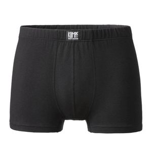 Boxershort van bio-katoen met elastaan, zwart Maat: 8