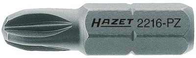 HAZET Screwdriver bit 1/4" 2216-pz2