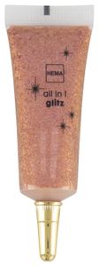 HEMA Gezichtsgloss All Over Glitter Red