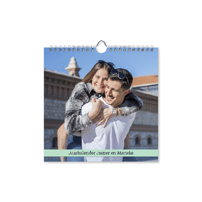 Jaarkalender 2025 21x21 vierkant