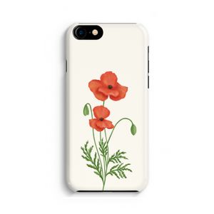 Red poppy: iPhone 8 Volledig Geprint Hoesje