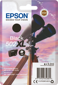 Epson Singlepack Black 502XL Ink