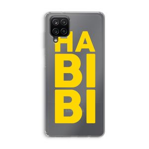Habibi Majorelle : Samsung Galaxy A12 Transparant Hoesje