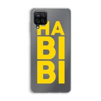 Habibi Majorelle : Samsung Galaxy A12 Transparant Hoesje