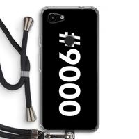 #9000: Pixel 3a Transparant Hoesje met koord