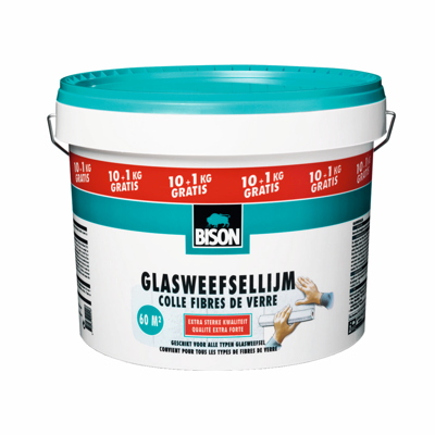 Bison Glasweefsellijm Emmer | 10+1 kg - 1349714