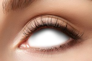 Sclera volledig Witte lenzen