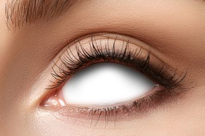 Sclera volledig Witte lenzen