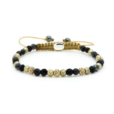 Karma Armband Spiral Tuscan Sun Gold Crystal