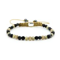 Karma Armband Spiral Tuscan Sun Gold Crystal