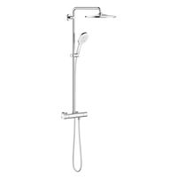 GROHE Rainshower SmartActive Regendoucheset Opbouw - hoofddouche 31cm - handdouche rond - moon white 26648LS0 - thumbnail