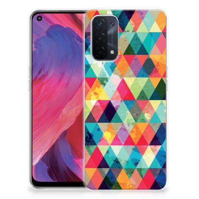 OPPO A93 5G | TPU bumper | Geruit