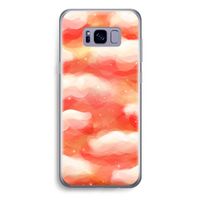 Lichte Wolken: Samsung Galaxy S8 Plus Transparant Hoesje