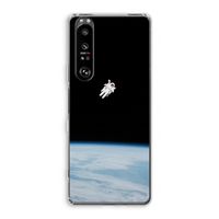 Alone in Space: Sony Xperia 1 III Transparant Hoesje