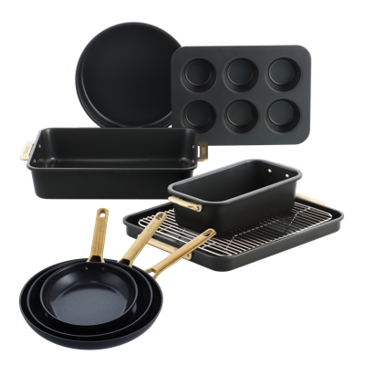 Padova Reserve 9-delige set Gold & Black