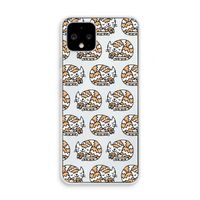 Slapende poes: Pixel 4 Transparant Hoesje