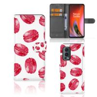 OnePlus Nord 2 5G | Book Cover | Pink Macarons