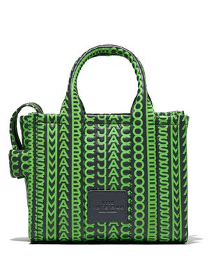 Marc Jacobs sac à bandoulière The Monogram Leather Crossbody Tote - Vert