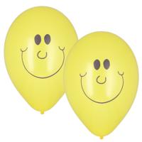 Smile / Emoticon ballonnen - 20x stuks - Party feestartikelen emoticons